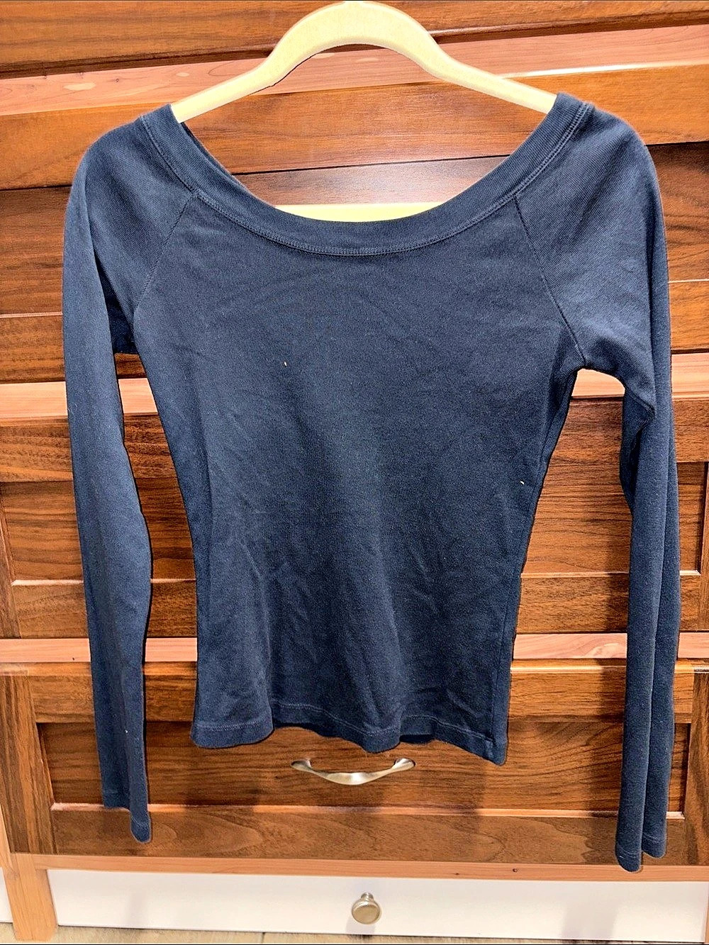 Brandy Melville NWT Navy Blue Long Sleeve Tee